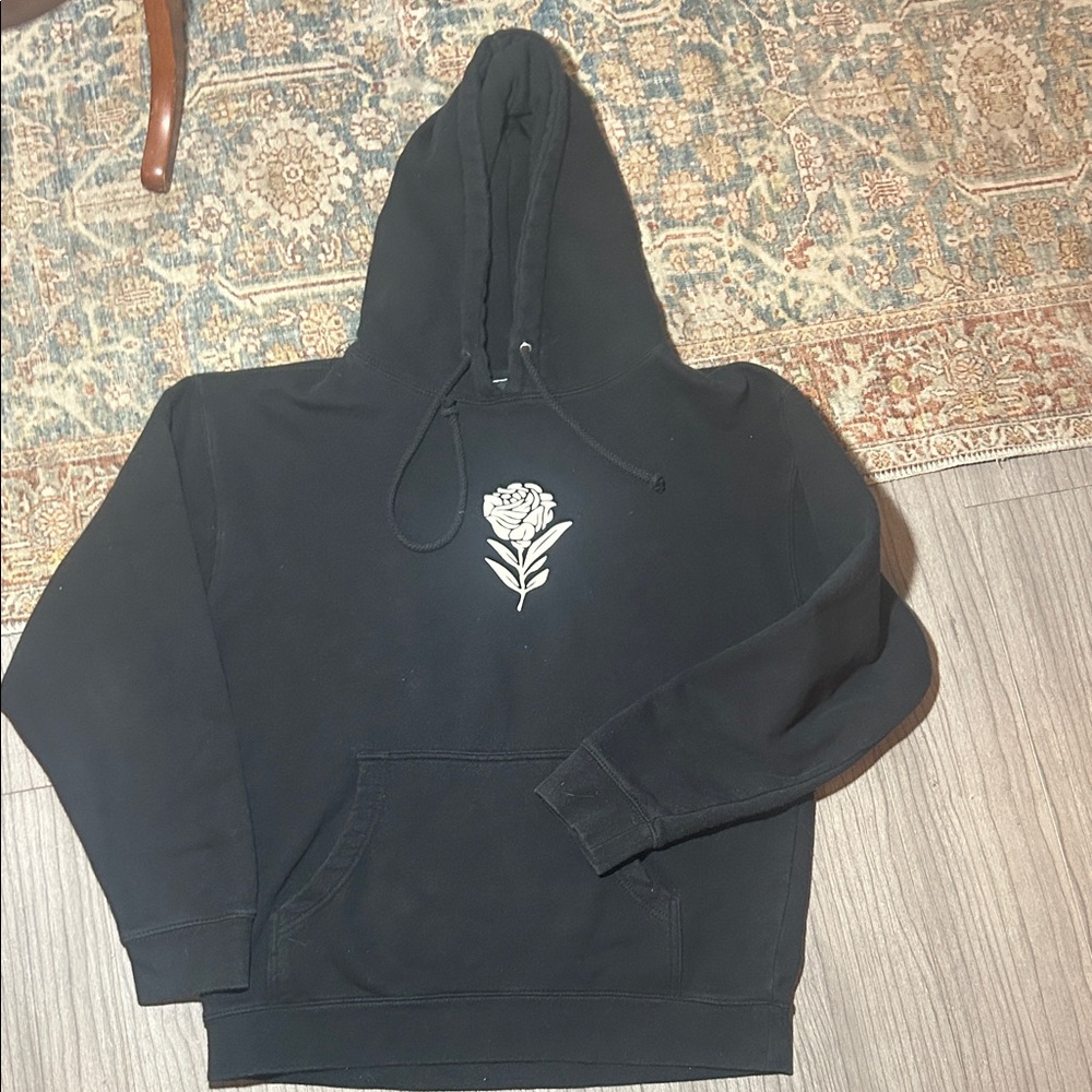 Men’s Cotton Hoodie with Cool Design, M